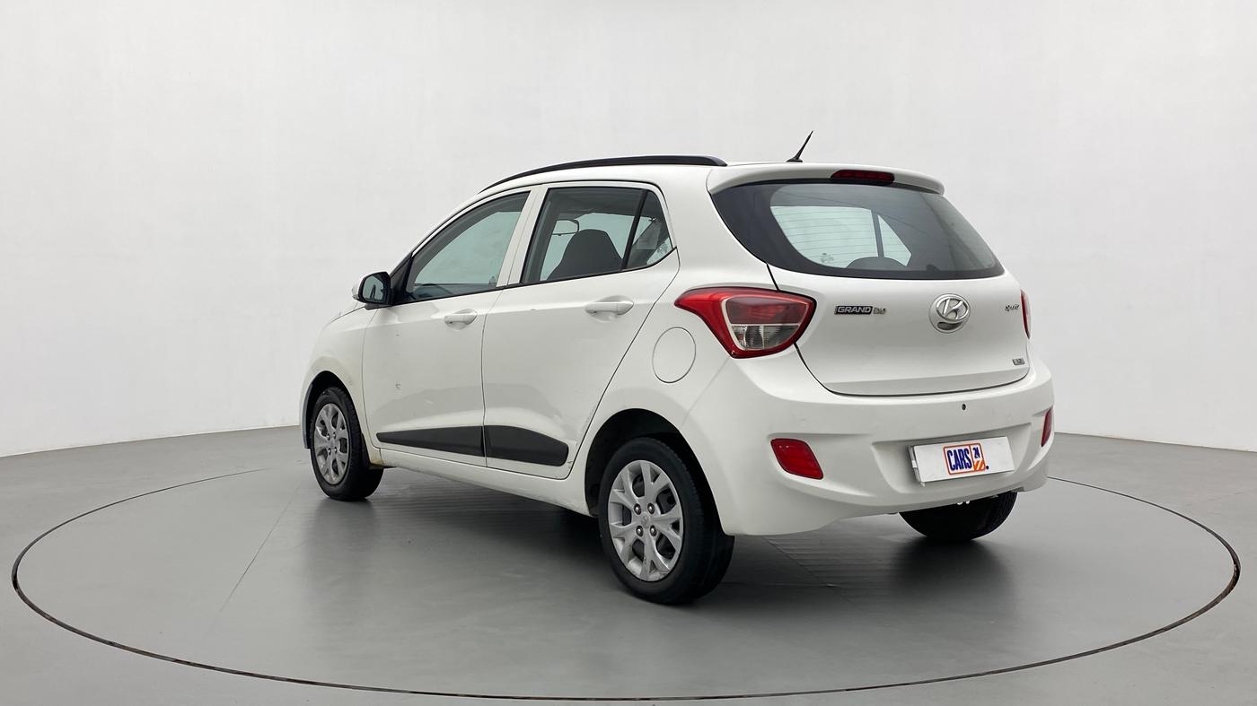 2015 Hyundai Grand i10 SPORTZ 1.2 KAPPA VTVT, Petrol, Manual, 71,928 km, Left Back Diagonal