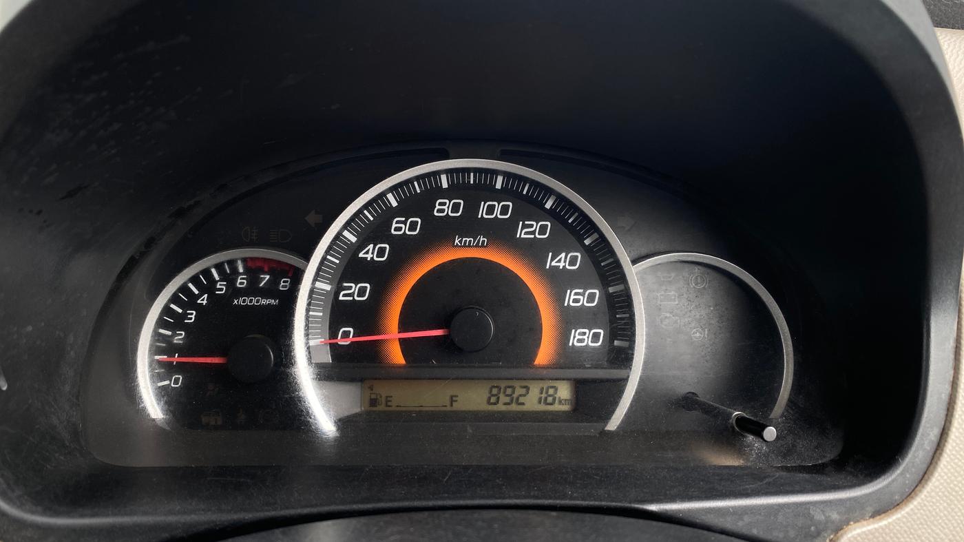 2015 Maruti Wagon R 1.0 VXI, Petrol, Manual, 89,196 km, Odometer Image