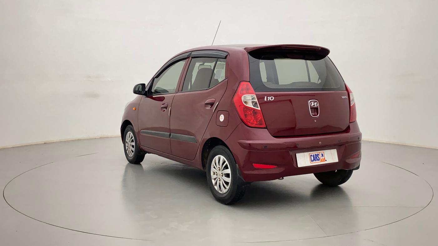 2014 Hyundai i10 SPORTZ 1.1 IRDE2, Petrol, Manual, 49,726 km, Left Back Diagonal