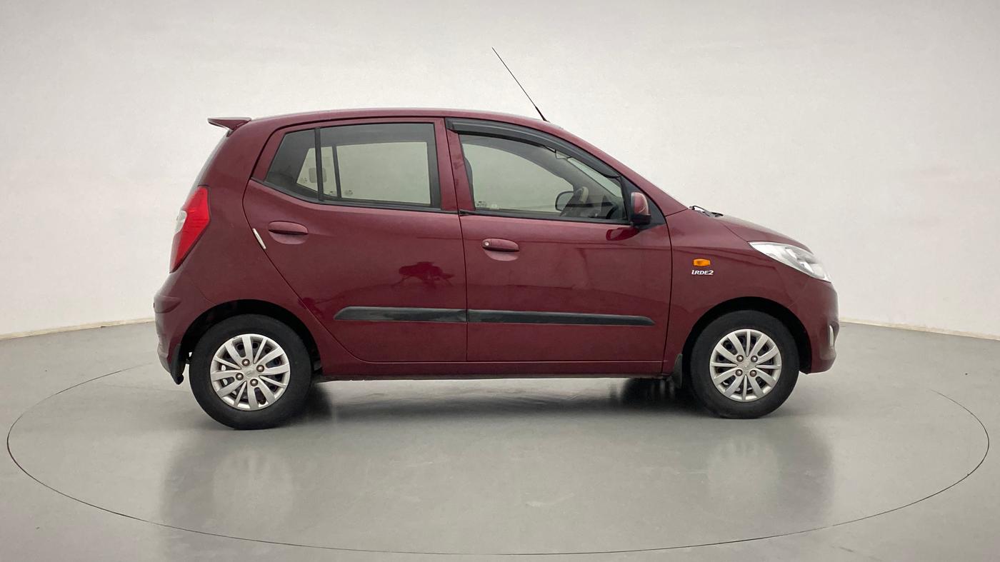 2014 Hyundai i10 SPORTZ 1.1 IRDE2, Petrol, Manual, 49,726 km, Right Side View