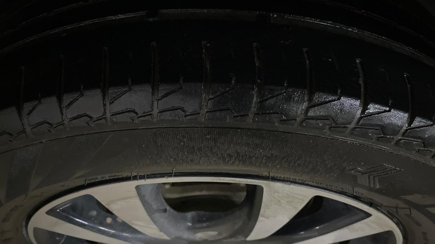 2021 Maruti S Cross ZETA AT 1.5, Petrol, Automatic, 44,521 km, Left Rear Tyre Tread