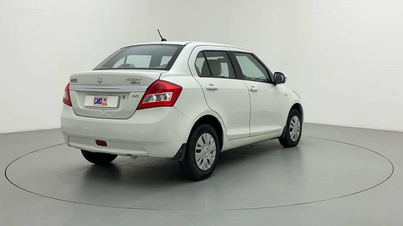 2012 Maruti Swift Dzire VXI, Petrol, Manual, 79,249 km, Right Back Diagonal