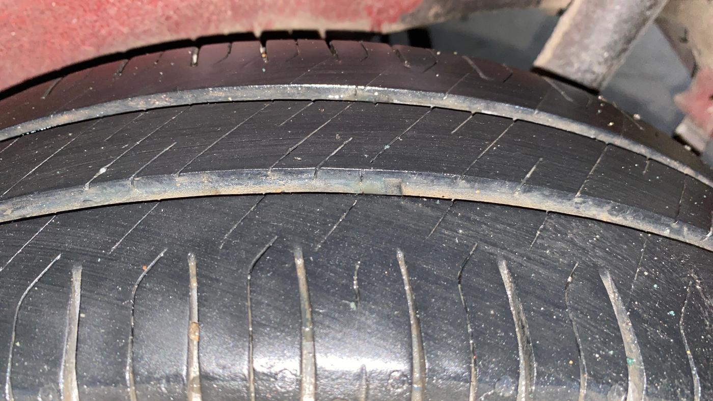 2013 Maruti Wagon R 1.0 VXI, Petrol, Manual, 46,015 km, Left Rear Tyre Tread