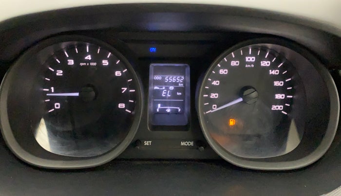 2018 Tata TIGOR XM PETROL, Petrol, Manual, 55,652 km, Odometer Image