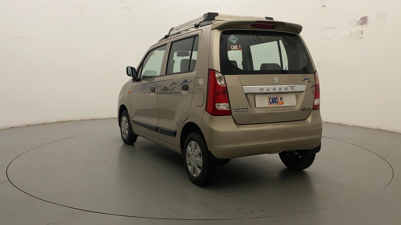 2014 Maruti Wagon R 1.0 LXI CNG, CNG, Manual, 31,813 km, Left Back Diagonal