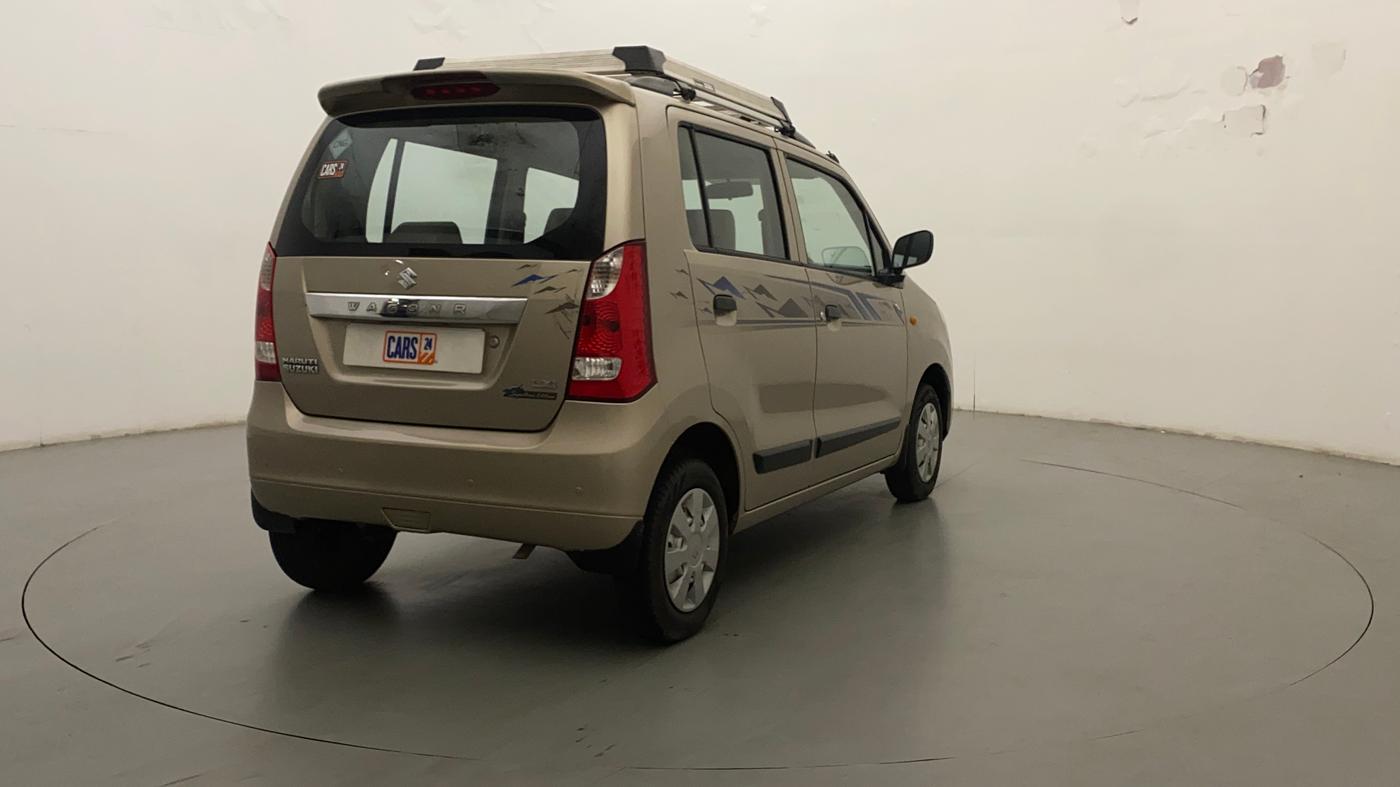 2014 Maruti Wagon R 1.0 LXI CNG, CNG, Manual, 31,813 km, Right Back Diagonal