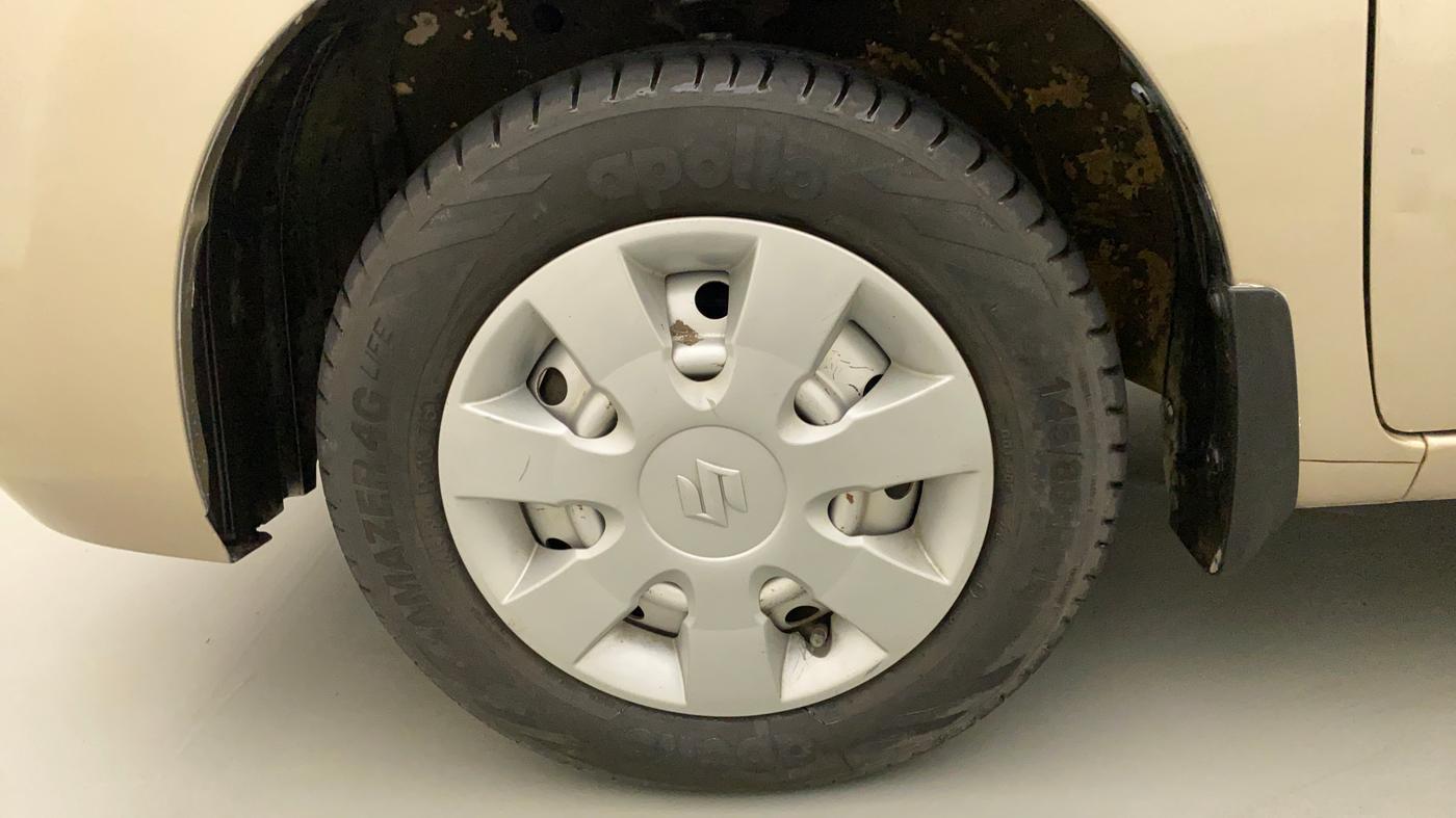 2014 Maruti Wagon R 1.0 LXI CNG, CNG, Manual, 31,813 km, Left Front Wheel