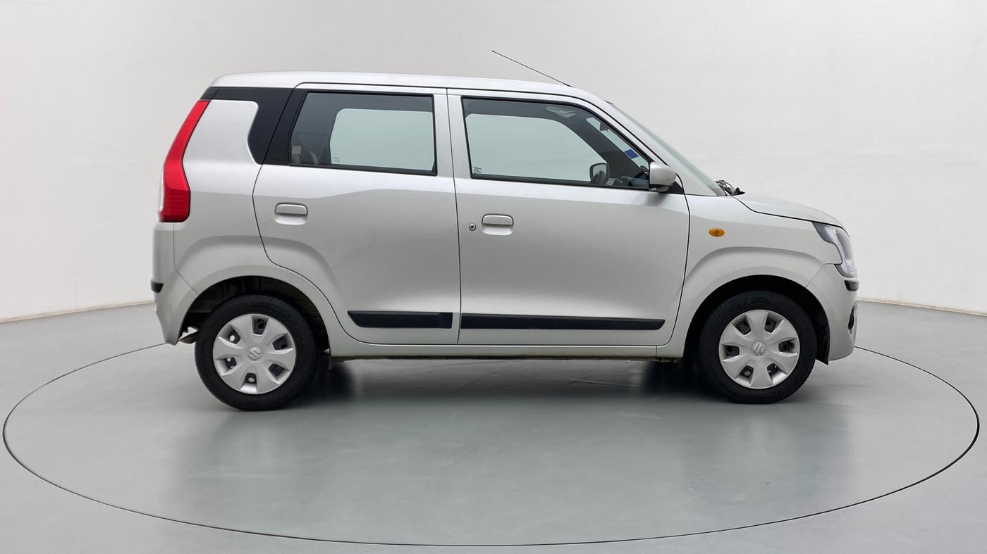 2019 Maruti New Wagon-R VXI 1.0L AGS, Petrol, Automatic, 22,308 km, Right Side View