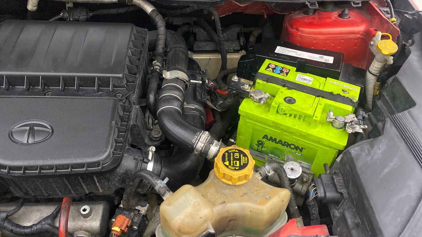 2021 Tata NEXON XZA PLUS (O) DIESEL, Diesel, Automatic, 68,539 km, Engine View - Left