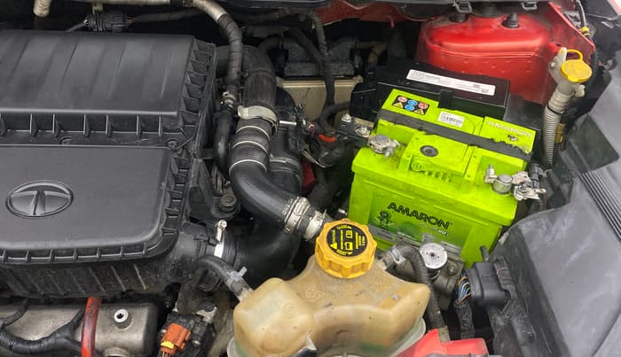 2021 Tata NEXON XZA PLUS (O) DIESEL, Diesel, Automatic, 68,539 km, Engine View - Left