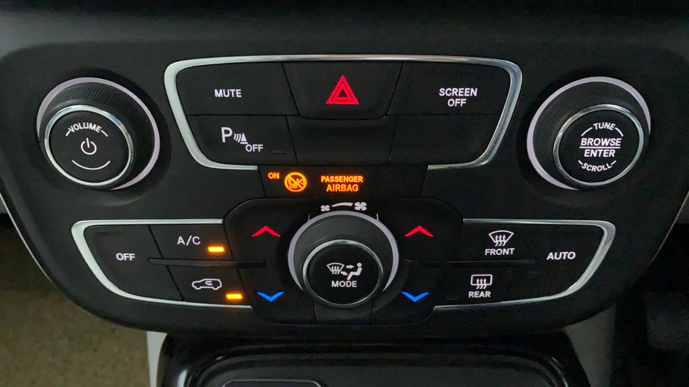2019 Jeep Compass LIMITED (O) 2.0 DIESEL, Diesel, Manual, 40,937 km, Multi-Zone Climate Control