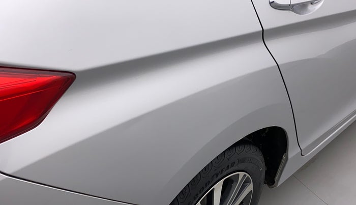 2018 Honda City 1.5L I-VTE V CVT, Petrol, Automatic, 93,732 km, Right quarter panel - Slightly dented