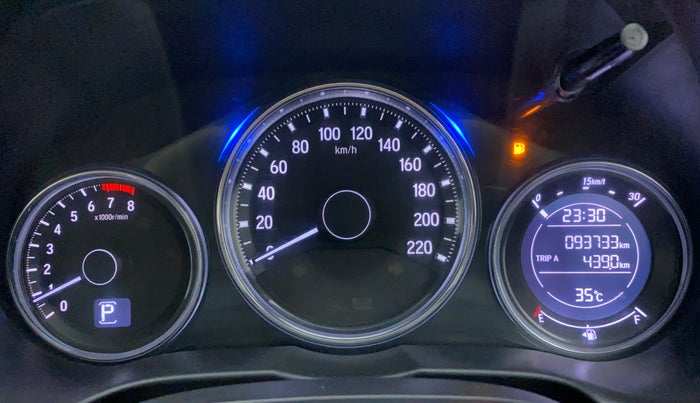 2018 Honda City 1.5L I-VTE V CVT, Petrol, Automatic, 93,732 km, Odometer Image