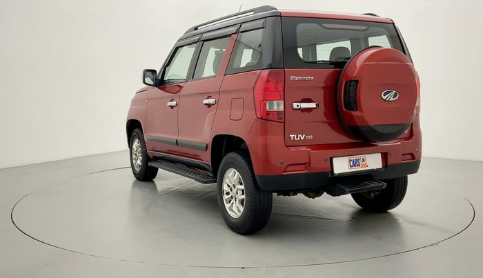 2017 Mahindra TUV300 T8 DUAL TONE, Diesel, Manual, 90,613 km, Left Back Diagonal