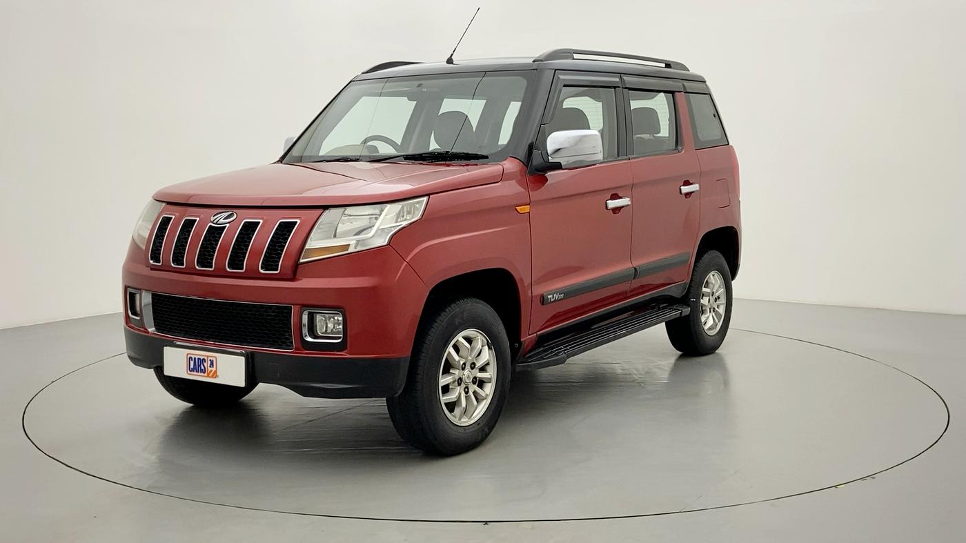 2017 Mahindra TUV300 T8 DUAL TONE, Diesel, Manual, 90,613 km, Left Front Diagonal