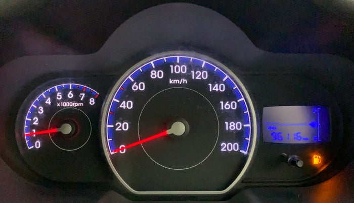 2011 Hyundai i10 SPORTZ 1.2, Petrol, Manual, 96,365 km, Odometer Image