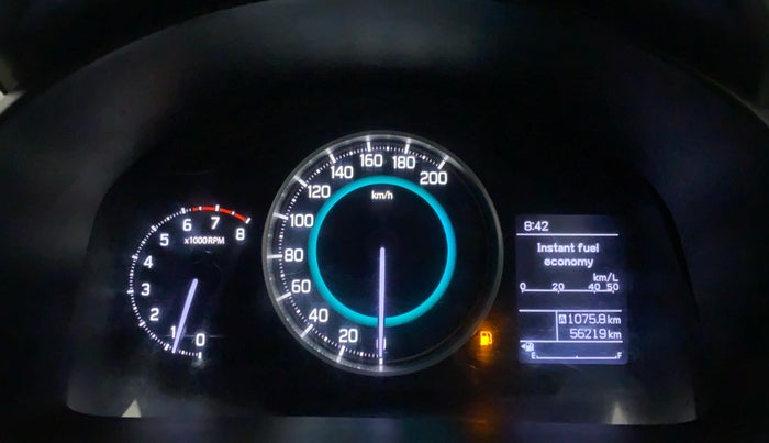 2017 Maruti IGNIS DELTA 1.2, CNG, Manual, 56,219 km, Odometer Image