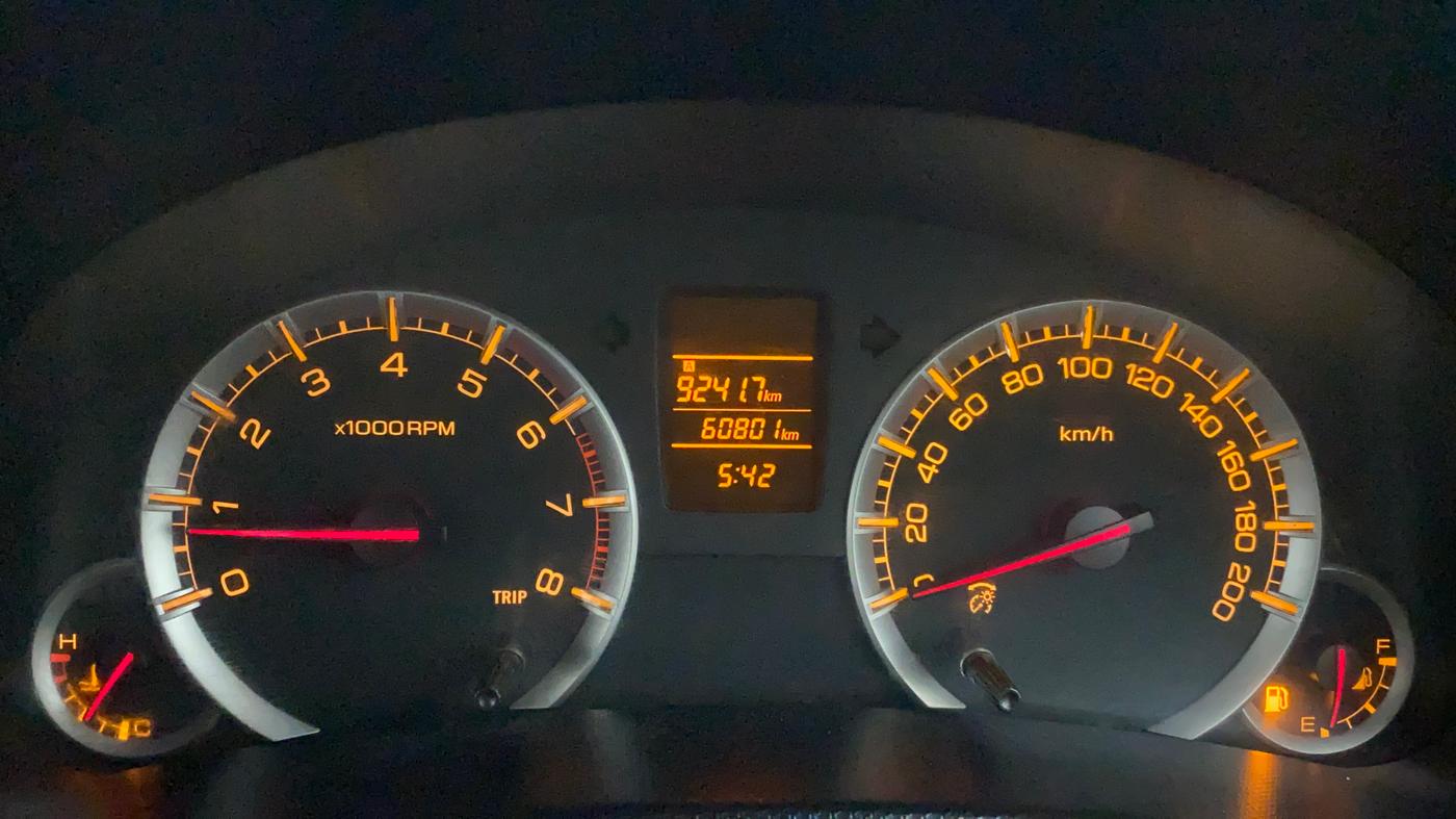 2013 Maruti Swift VXI, Petrol, Manual, 60,801 km, Odometer Image