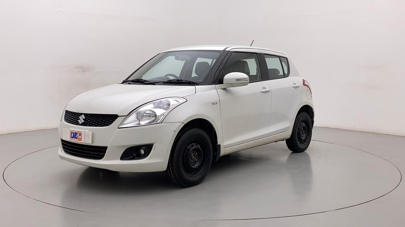 2013 Maruti Swift VXI, Petrol, Manual, 60,801 km, Left Front Diagonal