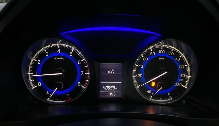 2018 Maruti Baleno DELTA PETROL 1.2, Petrol, Manual, 40,690 km, Odometer Image