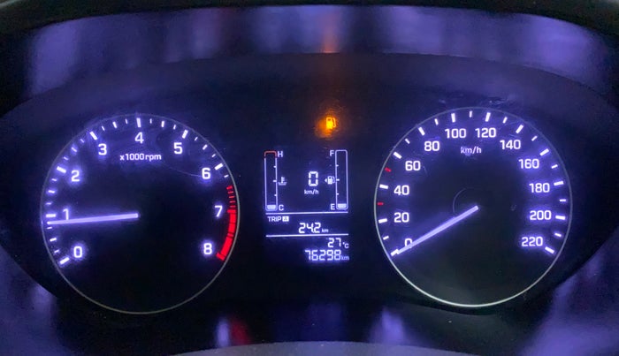 2015 Hyundai Elite i20 SPORTZ 1.2, Petrol, Manual, 76,596 km, Odometer Image
