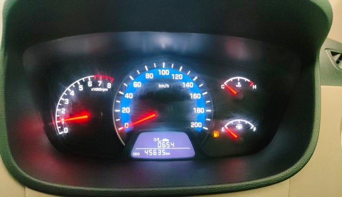 2014 Hyundai Xcent BASE 1.2, Petrol, Manual, 45,599 km, Odometer Image