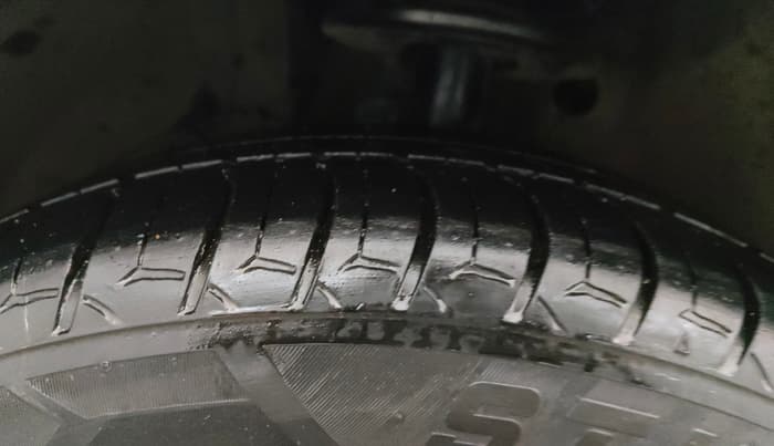 2018 Maruti Baleno ALPHA CVT PETROL 1.2, Petrol, Automatic, 91,281 km, Left Front Tyre Tread