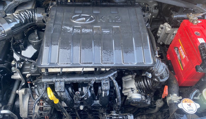 2016 Hyundai Grand i10 ASTA (O) AT 1.2 KAPPA VTVT, Petrol, Automatic, 28,318 km, Engine View