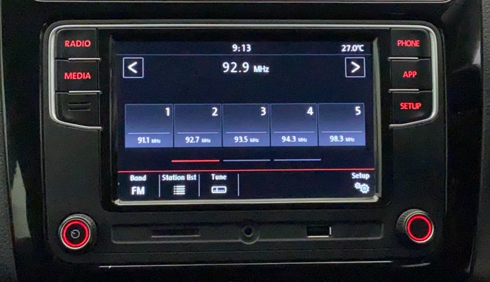 2021 Volkswagen Polo 1.0 GT TSI AT, Petrol, Automatic, 9,578 km, Infotainment System