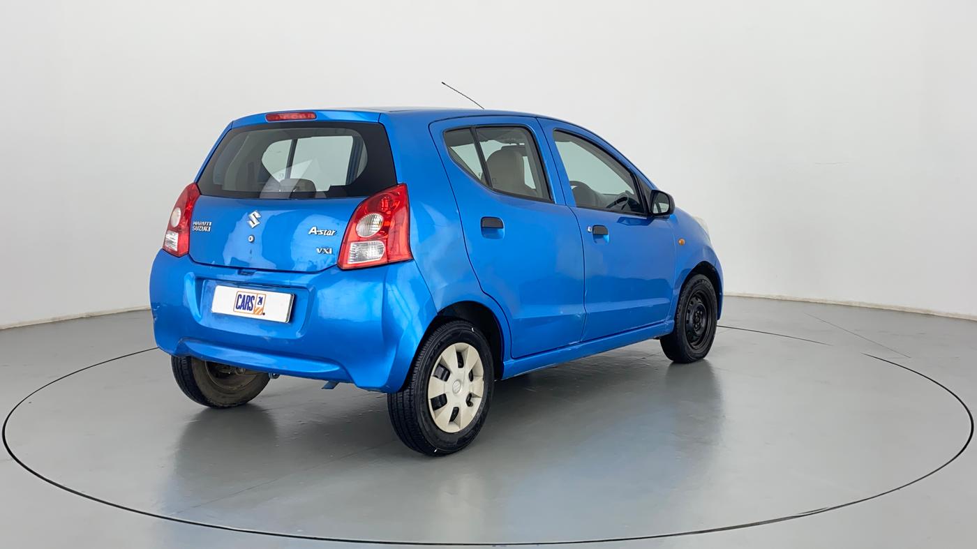 2012 Maruti A Star VXI, Petrol, Manual, 74,928 km, Right Back Diagonal