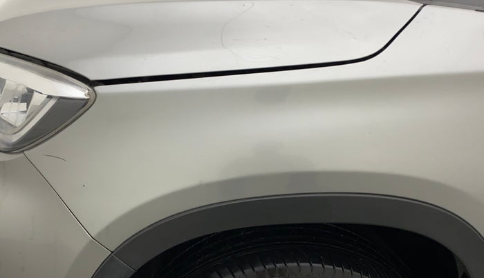 2022 Maruti Vitara Brezza VXI AT SHVS, Petrol, Automatic, 1,402 km, Left fender - Slight discoloration