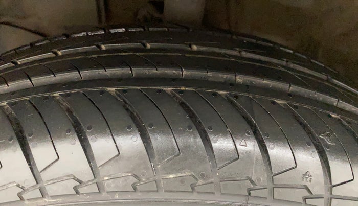 2018 Honda Amaze 1.2L I-VTEC V CVT, Petrol, Automatic, 40,802 km, Left Front Tyre Tread