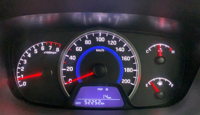 2016 Hyundai Grand i10 SPORTZ 1.2 KAPPA VTVT, Petrol, Manual, 52,252 km, Odometer Image