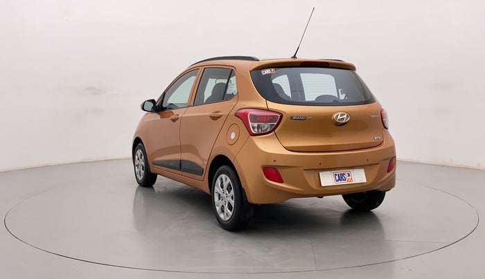 2016 Hyundai Grand i10 SPORTZ 1.2 KAPPA VTVT, Petrol, Manual, 52,252 km, Left Back Diagonal