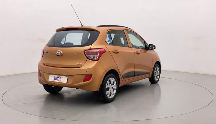 2016 Hyundai Grand i10 SPORTZ 1.2 KAPPA VTVT, Petrol, Manual, 52,252 km, Right Back Diagonal