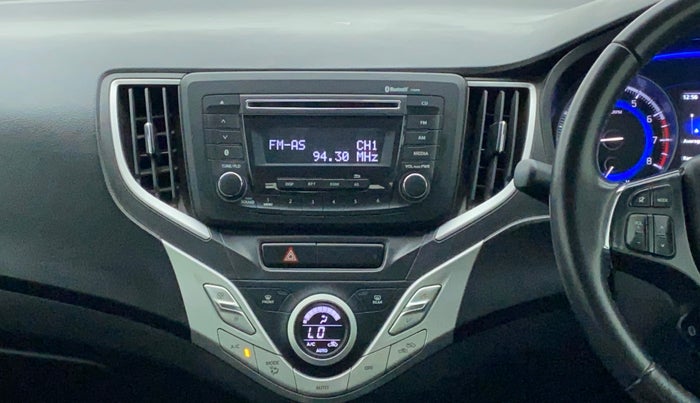 2016 Maruti Baleno ZETA CVT PETROL 1.2, Petrol, Automatic, 59,596 km, Air Conditioner