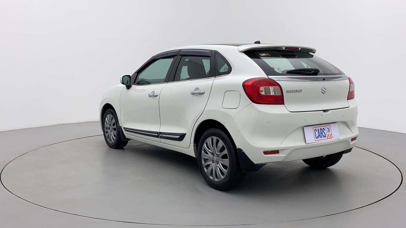 2016 Maruti Baleno ZETA CVT PETROL 1.2, Petrol, Automatic, 59,596 km, Left Back Diagonal