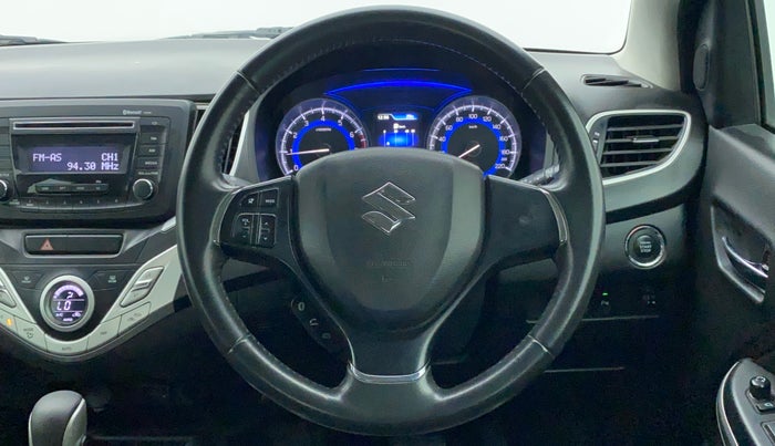 2016 Maruti Baleno ZETA CVT PETROL 1.2, Petrol, Automatic, 59,596 km, Steering Wheel Close Up