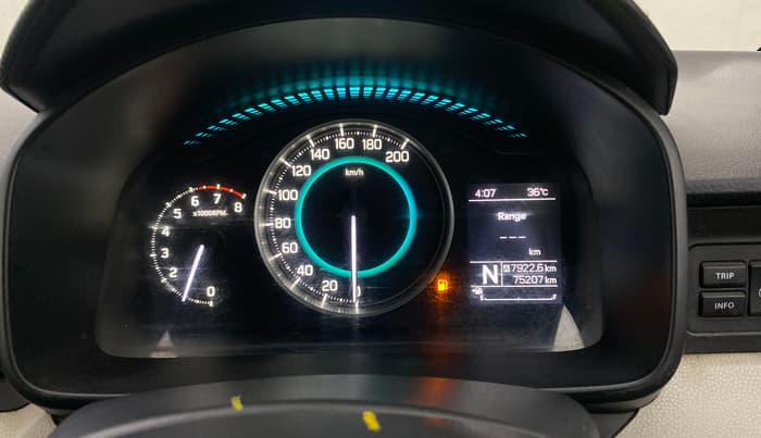 2017 Maruti IGNIS ALPHA 1.2 AMT, CNG, Automatic, 75,201 km, Odometer Image