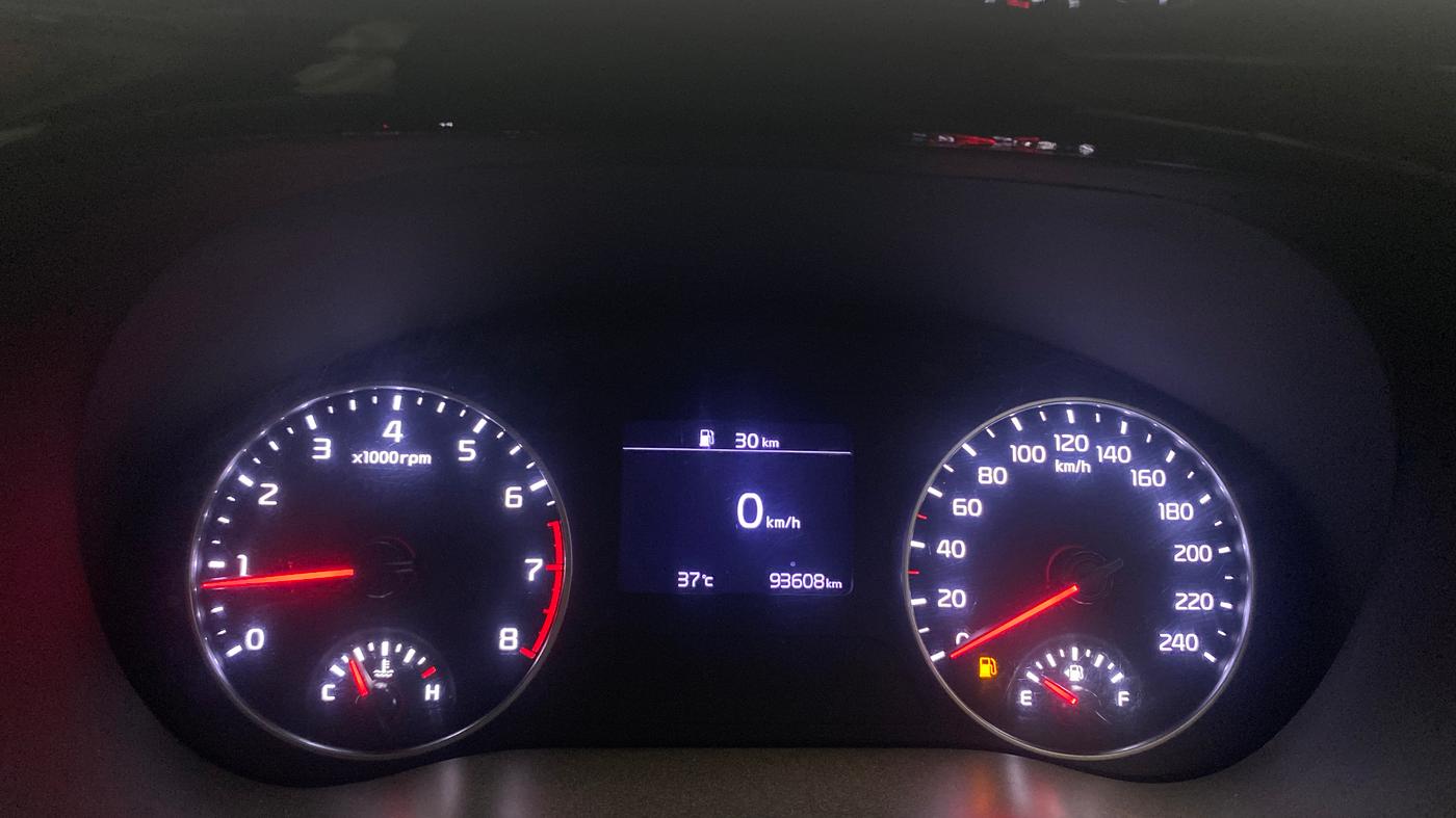 2020 KIA SELTOS HTX 1.5 PETROL, Petrol, Manual, 93,605 km, Odometer Image