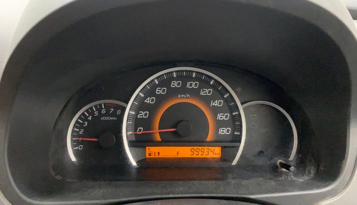 2012 Maruti Wagon R 1.0 VXI, Petrol, Manual, 99,902 km, Odometer Image