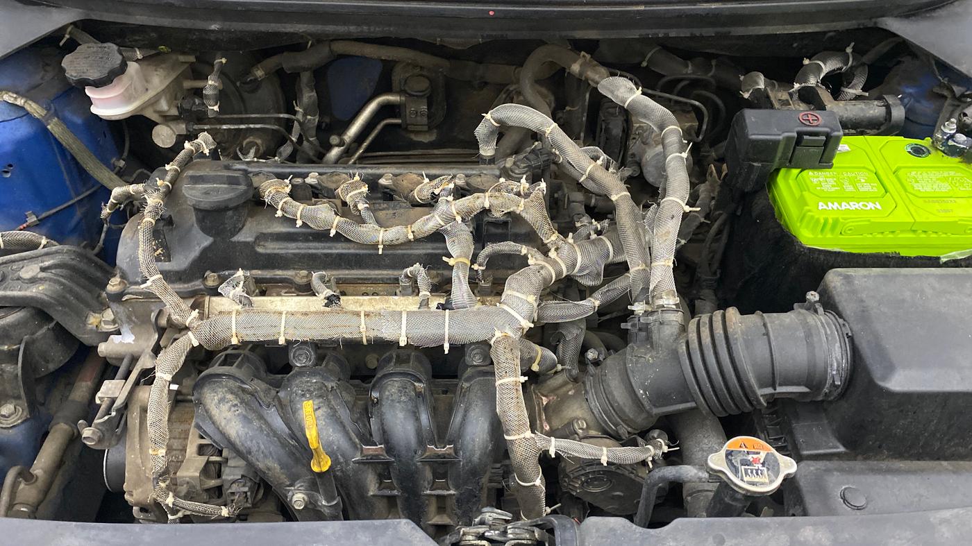 2019 Hyundai Elite i20 ASTA (O) CVT, Petrol, Automatic, 58,477 km, Engine View