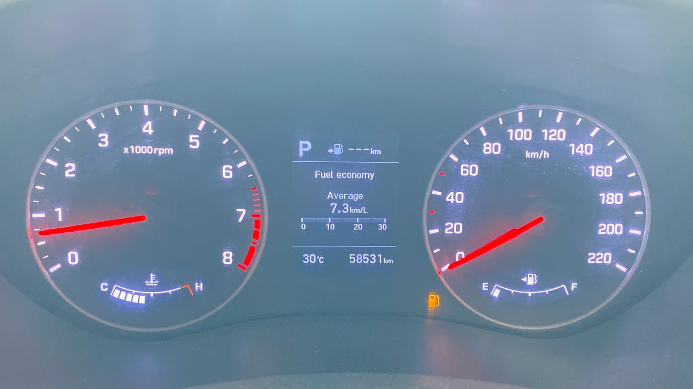 2019 Hyundai Elite i20 ASTA (O) CVT, Petrol, Automatic, 58,477 km, Odometer Image