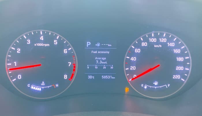 2019 Hyundai Elite i20 ASTA (O) CVT, Petrol, Automatic, 58,477 km, Odometer Image