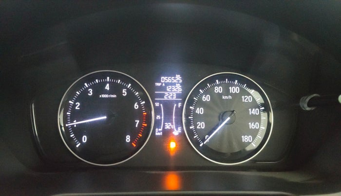 2019 Honda Amaze 1.2L I-VTEC V, CNG, Manual, 56,524 km, Odometer Image