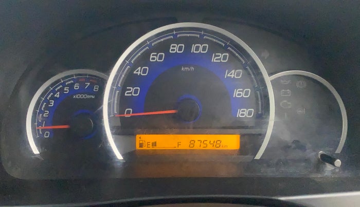 2017 Maruti Wagon R 1.0 VXI, Petrol, Manual, 87,548 km, Odometer Image