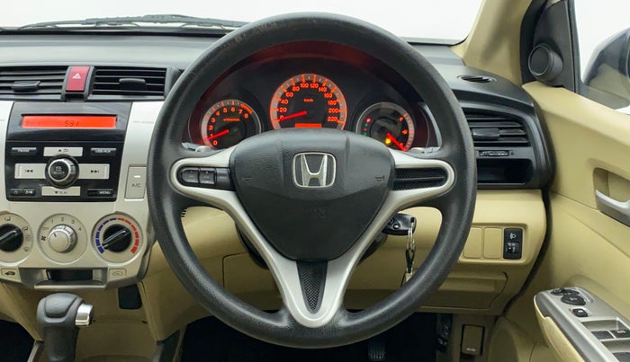 2009 Honda City V AT, Petrol, Automatic, 46,805 km, Steering Wheel Close Up