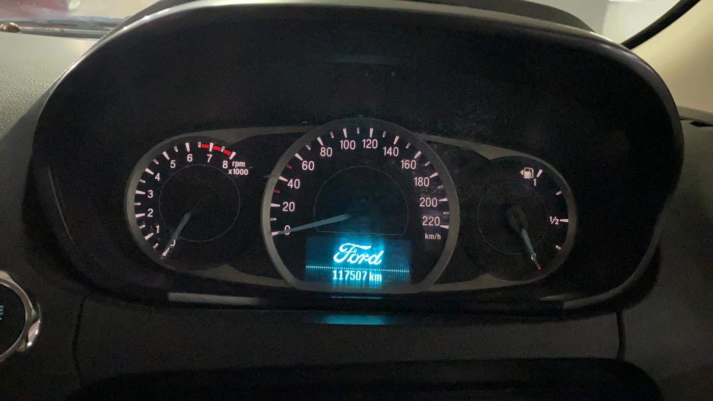 2019 Ford Figo Aspire TITANIUM 1.2 PETROL, Petrol, Manual, 1,17,499 km, Odometer Image