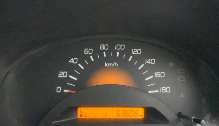 2014 Maruti Wagon R 1.0 LXI, Petrol, Manual, 63,608 km, Odometer Image