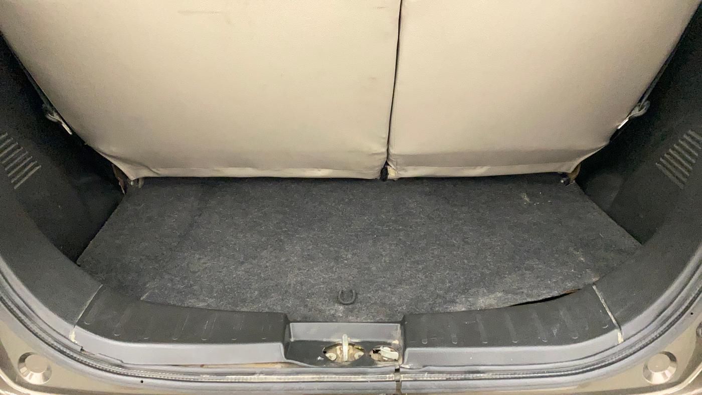 2014 Maruti Wagon R 1.0 LXI, Petrol, Manual, 63,608 km, Boot Inside